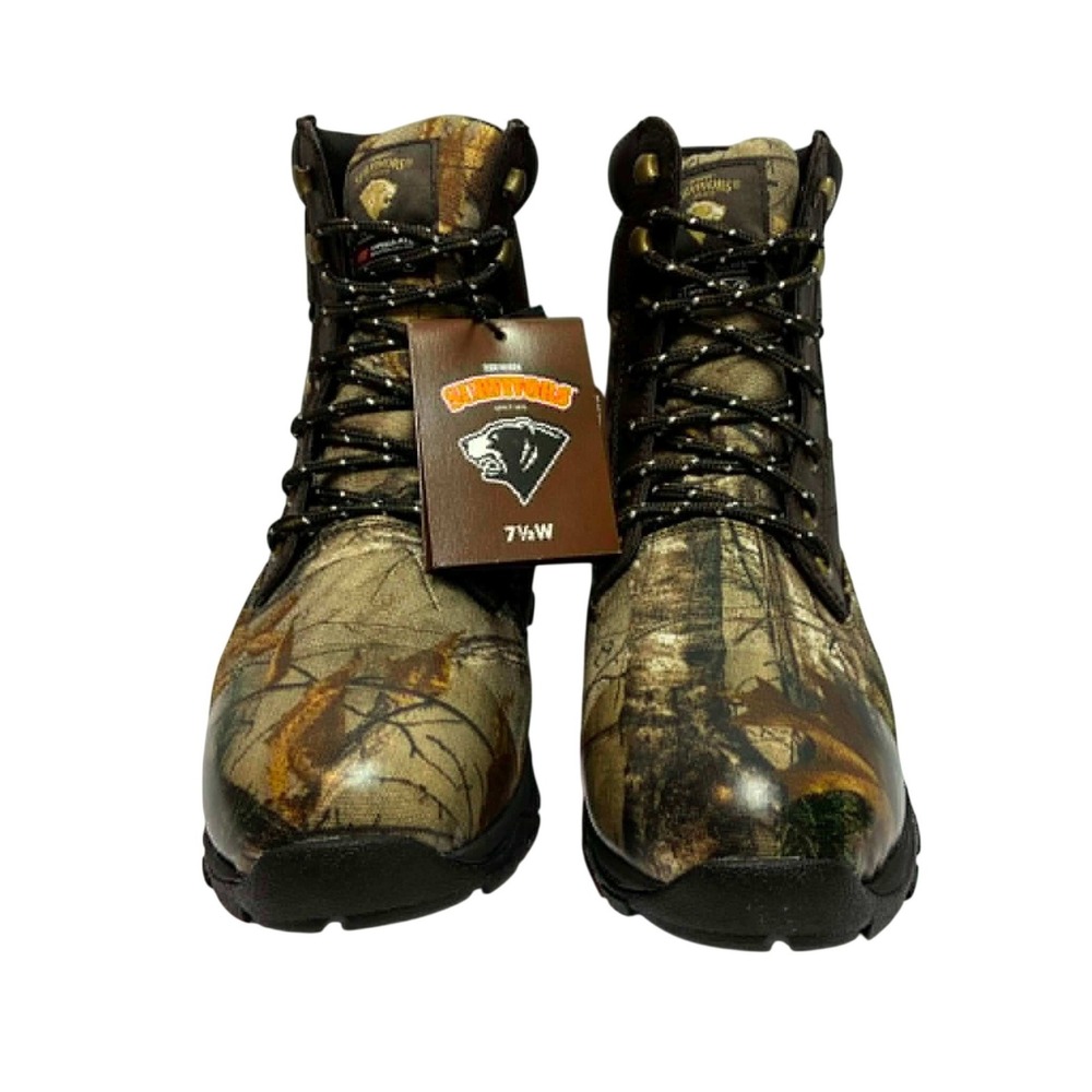 Herman Survivors Hunting Boots Mens 7.5W Camo Waterproof 1200g Thinsulate